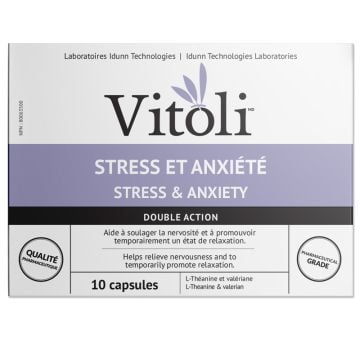 Stress et anxiété double action avec complexe Provitol