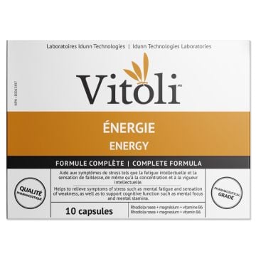 Énergie formule complète avec complexe Provitol