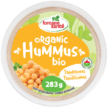 Organic hummus - Traditional