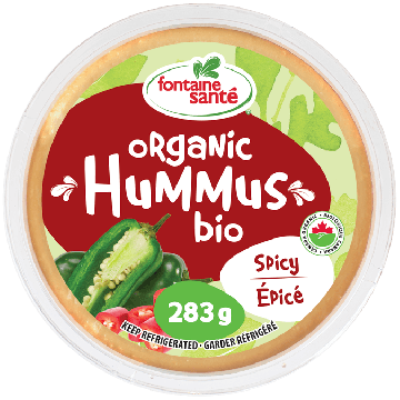 Organic hummus - Spicy