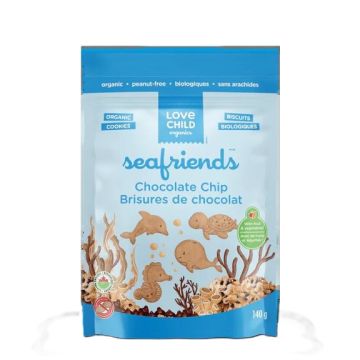 Biscuits Seafriends brisures de chocolat biologiques