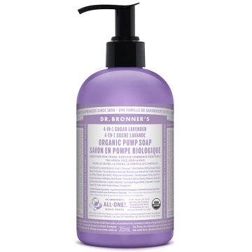 Lavender Sugar Organic Pump Soap