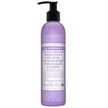 Lavender and Coconut Organic Hand and Body Lotion