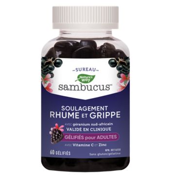 Sambucus - Soulagement rhume et grippe adultes