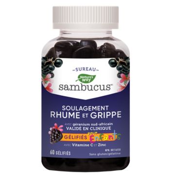 Sambucus - Soulagement rhume et grippe enfants