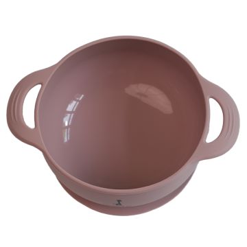 Bol en silicone - Mauve