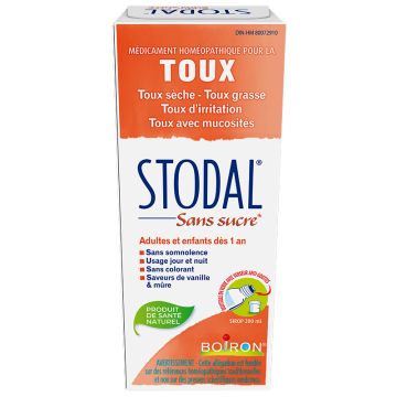 Stodal toux sans sucre