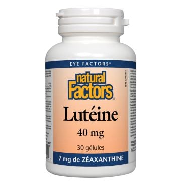 Vue - Lutéine 40 mg avec 7 mg zéaxanthine