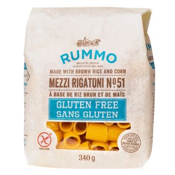 Gluten-free Mezzi rigatoni no 51 Pasta