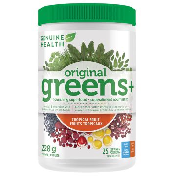 Greens+ original saveur fruits tropicaux 25 portions