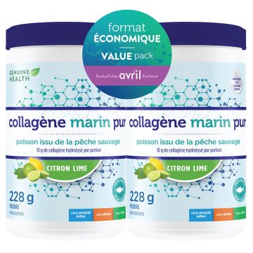 Collagène marin - Citron et lime duo