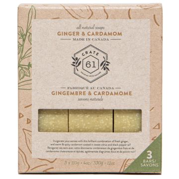 Savon naturel - Gingembre et cardamome 