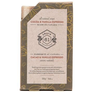 Natural soaps - Cocoa and vanilla espresso