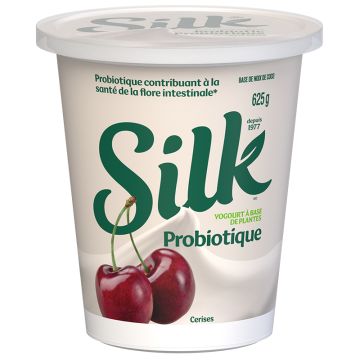 Yogourt végétal probiotique Cerise