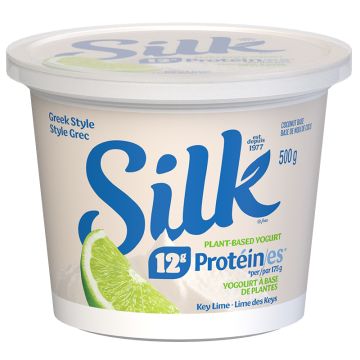 Key Lime Greek-style Plant-based Yogurt Proteins 12 g