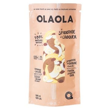 Le smoothie à croquer - Banane, cacao et noix de coco