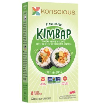 Rouleau de riz végé coréen - Kimbap