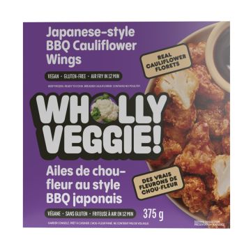 Japanese styl BBQ cauliflower wings