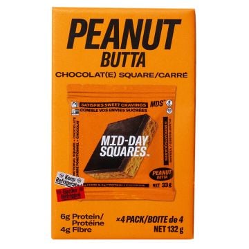 Snack square - Peanut butta package of 4 units