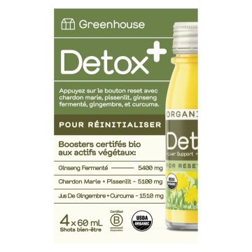 Booster biologique - Detox x4