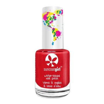 Vernis ongle base d'eau pour enfants - Délice aux fraises