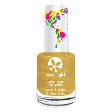 Vernis ongle base d'eau pour enfants  - Tournesol