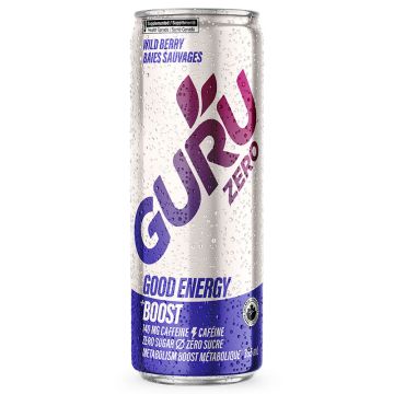 Organic energy drink - Zero sugar wild berries