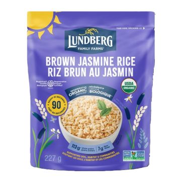 Instant brown jasmine rice