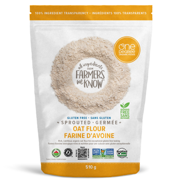 Organic sprouted oat flour