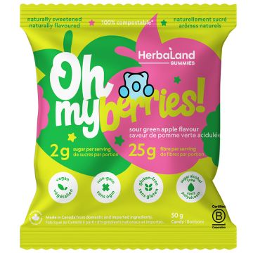 Oh my Berries Vegan - Sour Green Apple Flavor