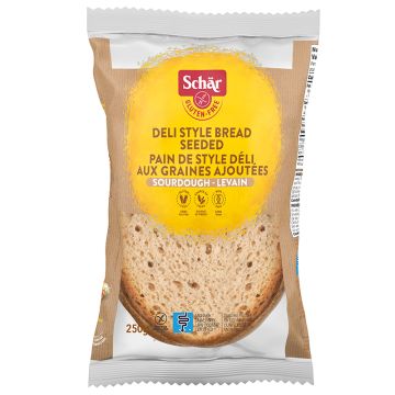 Pain levain style déli sans gluten  Graines ajoutées