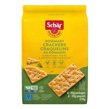 Craquelins au romarin sans gluten