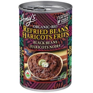 Organic Refried Black Beans