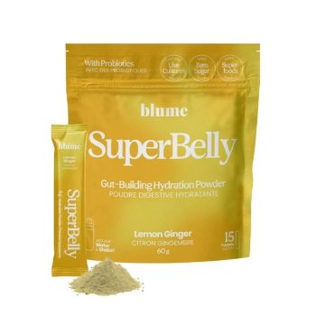 SuperBelly - Poudre digestive hydratante citron gingembre