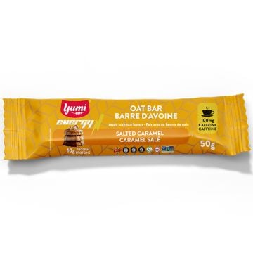 Barre avoine caféinée caramel salé