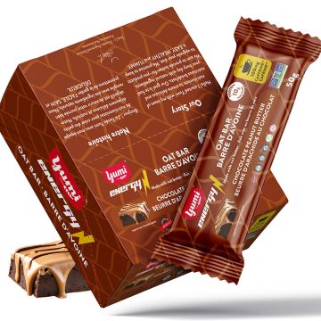 Caffeinated oat bar Chocolate peanut butter