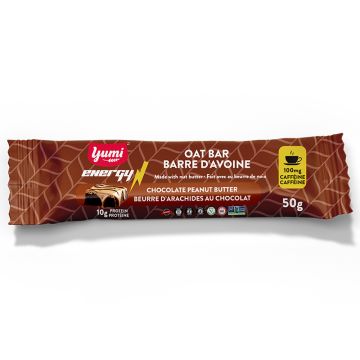 Barre avoine caféinée Beurre arachides au chocolat