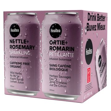 Organic Nettle and Rosemary Sparkling Infusion