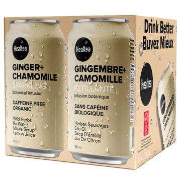 Organic Chamomille Ginger Sparkling Infusion