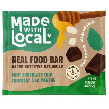 Barre nutritive naturelle - Chocolat à la menthe