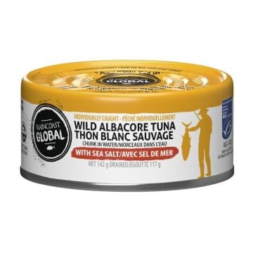 Sea Salt Canned Albacore Wild White Tuna