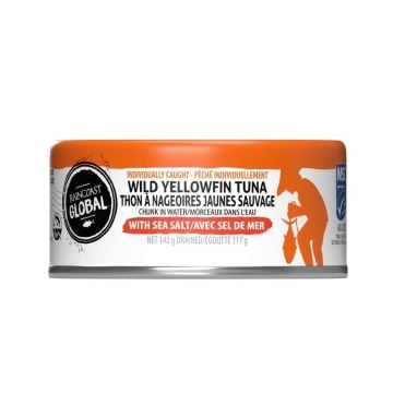 Sea Salt Canned Wild Yellowfin Tuna