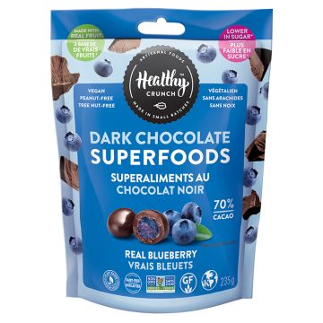 Superaliments au chocolat noir - Vrais bleuets