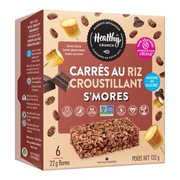 Carrés au riz croustillant - S'mores