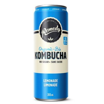 Organic Kombucha Lemonade Sugar Free