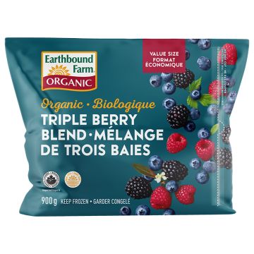 Organic Frozen Triple Berry Blend Value Size