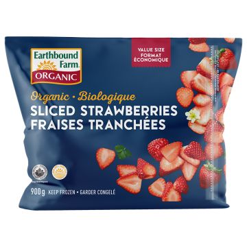 Fraises tranchées congelées biologiques format économique