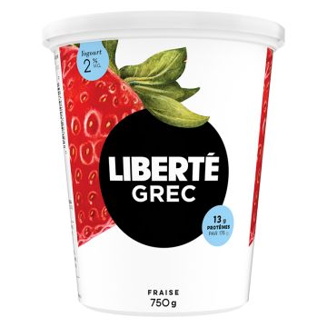 Yogourt grec 2% Fraise