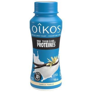 1.6% Vanilla Drinkable Greek Yogurt Proteins 10 g