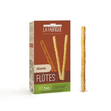 Organic Bakery Flute with Olive Oil and Sesame